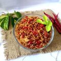 Cooksnap dari Setya N untuk resep Ayam Suwir Sambal Mercon