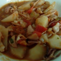 El cooksnap de MaryGlory cuando hizo Calamares con patatas.