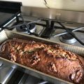El cooksnap de Alejandra Vedoya cuando hizo Budín de bananas.