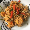 El cooksnap de lenis968 cuando hizo Paella con mejillones y camarones congelados.