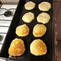El cooksnap de Gabriela Elizabeth Ferrari cuando hizo Pan sin levadura, sin amasado y en sartén.