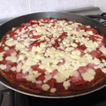 El cooksnap de normakiml cuando hizo Pizza deep dish con base de coliflor.