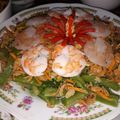Cooksnap của Bạch Hương khi họ làm theo món Gỏi Ngó Sen+Rau Tiến Vua+Lỗ Tai Heo+Tôm