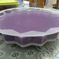 Cooksnap dari Bundanyaiqbal untuk resep Puding Santan Ubi Ungu