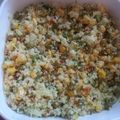 El cooksnap de Cristi Rodriguez cuando hizo Ensalada de cus cús.