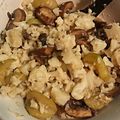 jamie.ban83's cooksnap of when they made Cauliflower, Cukes & Shrooms.