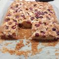 Beáta Pásztor Cooksnap-ja, amikor elkészítette a(z) Puha cseresznyés pite mandulával receptet.