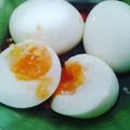 Cooksnap của Pi Ha khi họ làm theo món Cách luộc trứng lòng ĐÀO