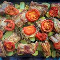 El cooksnap de CocinarParaCuatro cuando hizo Costillas al horno con patatas, tomate y cebolla.
