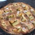 El cooksnap de Carla cuando hizo Pasta frola con membrillo y manzanas verdes, deliciosa.