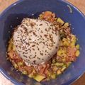Cooksnap de Sylvain L. sur la recette Tartare saumon avocat