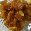 Rajeshwari Bhat's cooksnap of when they made Gajar ka halwa (carrot halwa).