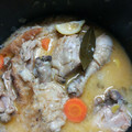 El cooksnap de Antonio Domínguez cuando hizo Contramuslos de pollo en salsa.