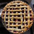 El cooksnap de gabymabromata cuando hizo Cherry pie (tarta de cereza).