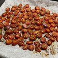 El cooksnap de Elena cuando hizo Tomates cherry confitados.
