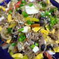 Cooksnap Maizatul Akma semasa beliau membuat Japchae (Sohun Goreng Ala Korea).