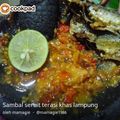 Cooksnap dari mamagie untuk resep Sambal Seruit Terasi Khas Lampung