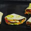 El cooksnap de Cocinaconamor cuando hizo Wraps, triángulos.