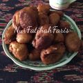Cooksnap Nur Fatihah Faris semasa beliau membuat Cekodok Pisang Gebu.