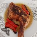El cooksnap de Virginia. cuando hizo Pollo asado al horno con cerveza y verduras.