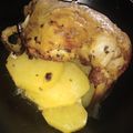 El cooksnap de DelicIANNcook cuando hizo Pollo al horno con ajos y limón... Muy fácil!!!.