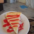 El cooksnap de Laura Fonseca Ramos cuando hizo Chessecake.. Pie de Queso.