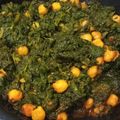 El cooksnap de Luisa Hurtado cuando hizo Espinacas con garbanzos especiados (V) 🌱.
