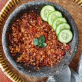 Cooksnap dari Nay's Kitchen untuk resep Tempe Penyet Sambal Kencur