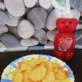 کوک اسنپ Zahra Ashoori بعد از امتحان کردن چیپس سرکه ای من 😍😍.