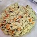 El cooksnap de Luis Alberto Cordiano cuando hizo Mejillones con arroz.