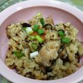 蝦米 的 蒜香菇菇雞肉炊飯 cooksnap