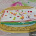 Cooksnap dari sisca untuk resep Rainbow Cake Kukus Lembut 2 Telur No Mixer