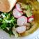 El cooksnap de Bibi García cuando hizo Pozole verde de pollo.