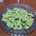 El cooksnap de Maria Fatima Correa cuando hizo Salsa de brócoli.