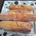 El cooksnap de Pris Wald cuando hizo Churros sin máquina sin tacc bien crocantes.