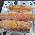El cooksnap de Pris Wald cuando hizo Churros sin máquina sin tacc bien crocantes.