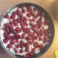 El cooksnap de Darwin Soto cuando hizo Kuchen de mora.