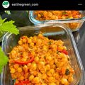 El cooksnap de Josemi CilantroYHierbabuena cuando hizo Garbanzos a la boloñesa de soja.