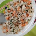 Cooksnap dari S Putri untuk resep Nasi Salmon Bayam