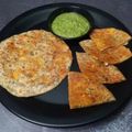 Bhavna C. Desai's cooksnap of when they made પનીર પીઝા સ્ટફ્ડ પરાઠા (Paneer Pizza Stuffed Paratha in Gujarati.