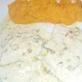El cooksnap de Naty Marozzini cuando hizo Pollo al verdeo light, con puré de calabaza .