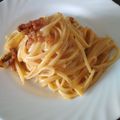 El cooksnap de Raúl Martínez cuando hizo La auténtica pasta carbonara.