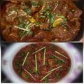 Haya Ali's cooksnap of when they made Dhaba Style Beef Karahi.