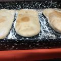 El cooksnap de Luciano Rojas cuando hizo Pan árabe o pan pita casero.