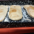 El cooksnap de Luciano Rojas cuando hizo Pan árabe o pan pita casero.