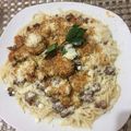 El cooksnap de Wendy Cangas García cuando hizo Espagueti a la boloñesa.