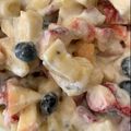 Minal Dave's cooksnap of when they made મિક્સ ફ્રૂટ ક્રીમ સલાડ (Mix Fruit Cream Salad Recipe In Gujarati).