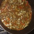 El cooksnap de Lyda Patiño cuando hizo Carne Agridulce.