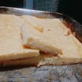 El cooksnap de Tefii Bentancor cuando hizo Fainá licuado de queso.