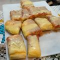 El cooksnap de Marcela Campos cuando hizo Pizza de la abuela.